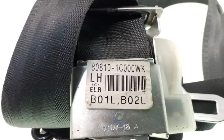 Hyundai Getz (2005 - 2011) 898101C000WK Задний ремень безопасности — фото 5
