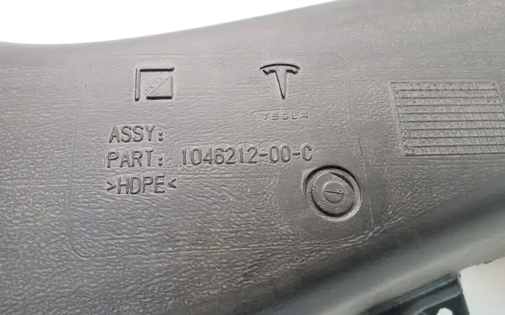Tesla Model X (2015 - 2021) 104621200C Воздуховоды системы отопления/климатики — фото 5