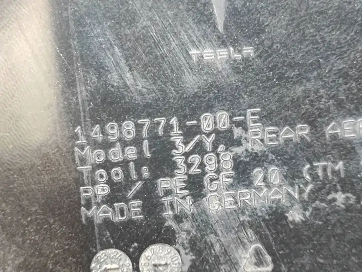 Tesla Model Y (2019 - 2024) 149877100E Защита днища — фото 5
