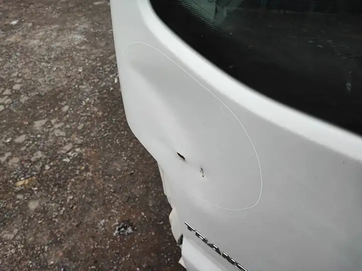 Volkswagen Transporter - Caravelle T5 (2009 - 2015) 7E0827025F Крышка багажника — фото 13