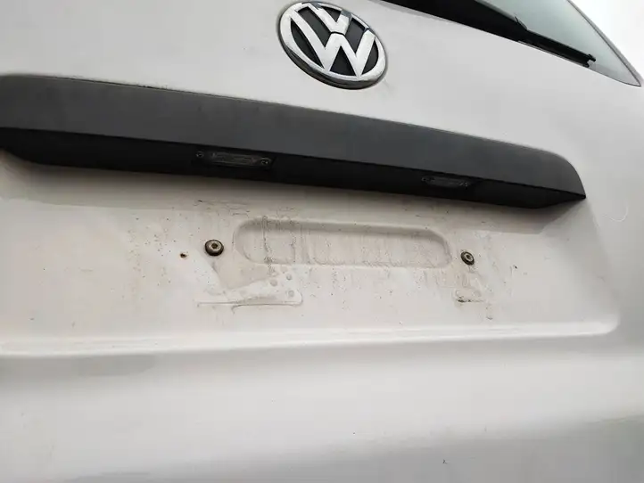 Volkswagen Transporter - Caravelle T5 (2009 - 2015) 7E0827025F Крышка багажника — фото 15