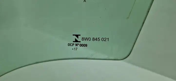 Audi A4 S4 B9 (2015 - 2019) 8W0845021 Стекло передней двери — фото 6