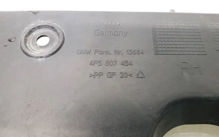 Audi A6 S6 C6 4F (2004 - 2008) 4F5807454 Кронштейн заднего бампера — фото 6