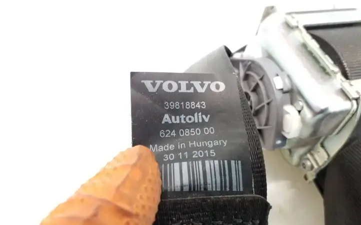 Volvo V60 (2013 - 2018) 39818843 Передний ремень безопасности — фото 6