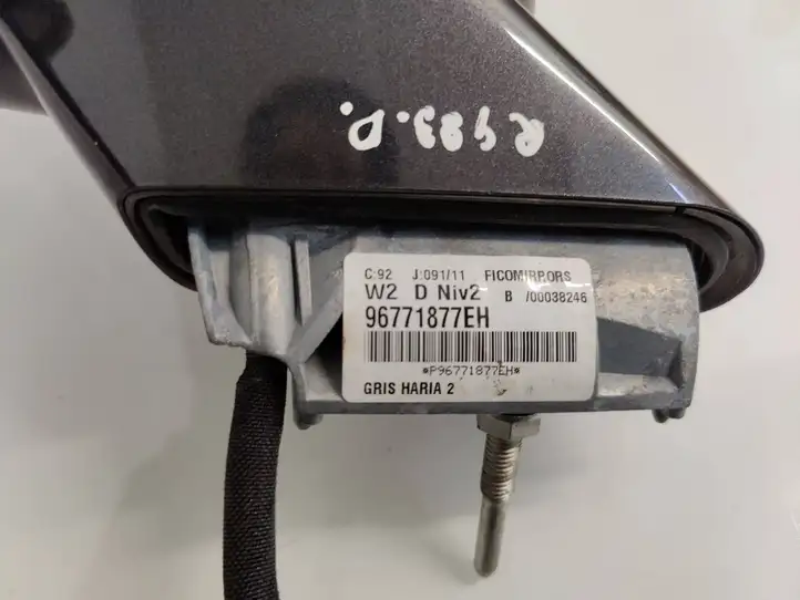 Peugeot 508 (2010 - 2014) 96771877EH Боковое зеркало с электроприводом — фото 2
