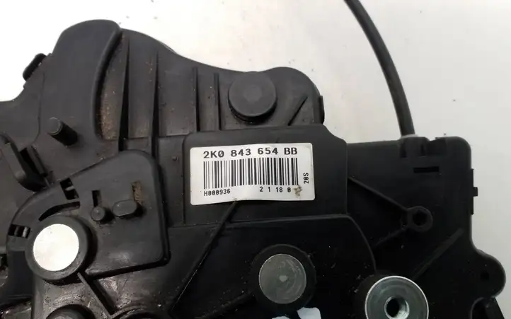 Volkswagen Caddy (2004 - 2010) 2K0843654BB Замок раздвижной двери — фото 9