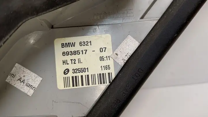BMW 7 E65 E66 (2001 - 2008) 6938517 Задний фонарь в крышке багажника — фото 2
