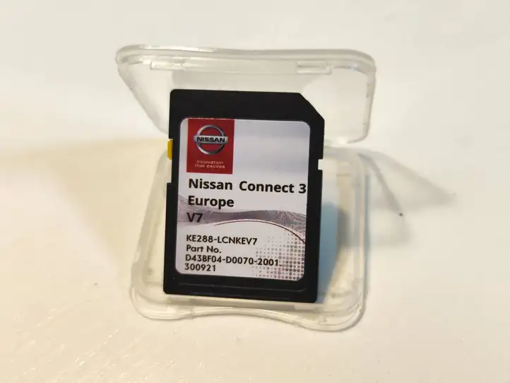 Nissan Qashqai (2013 - 2017) KE288LCNKEV7 Навигационные карты CD/DVD — фото 1