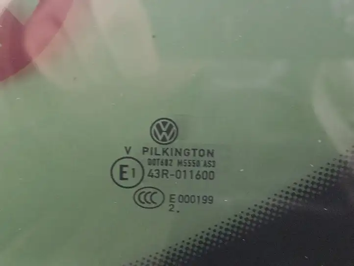 Volkswagen Multivan T7 (2021 - ) 43R011600 Заднее боковое стекло — фото 2