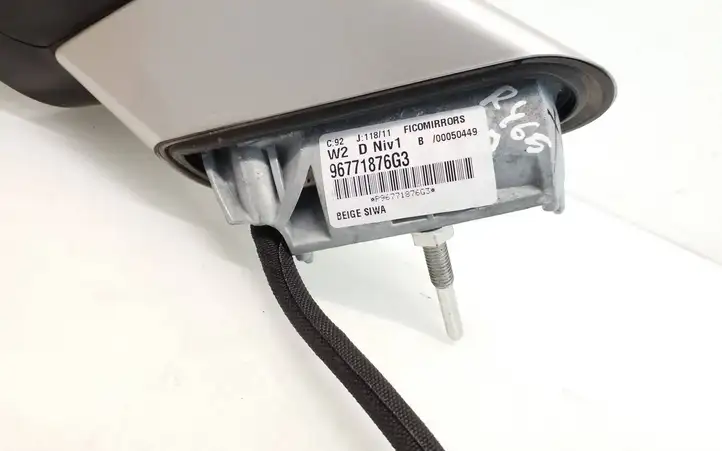 Peugeot 508 (2010 - 2014) 96771876G3 Боковое зеркало с электроприводом — фото 8