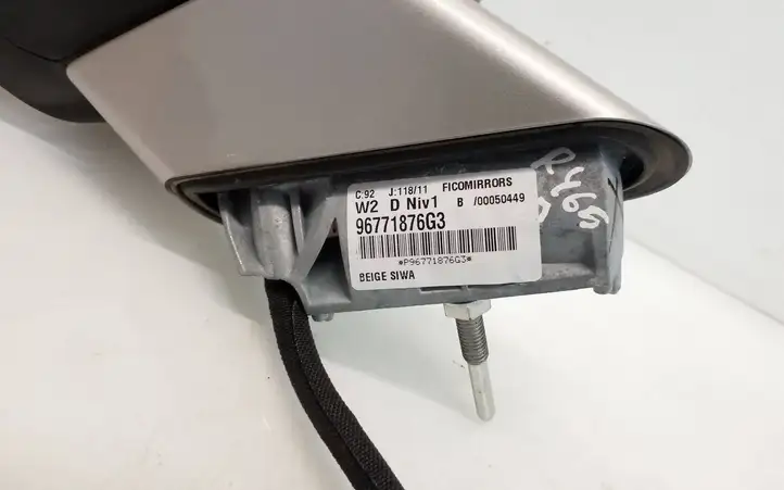 Peugeot 508 (2010 - 2014) 96771876G3 Боковое зеркало с электроприводом — фото 9