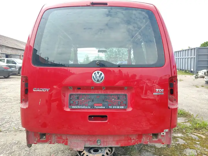 Volkswagen Caddy (2010 - 2015) Крышка багажника — фото 1