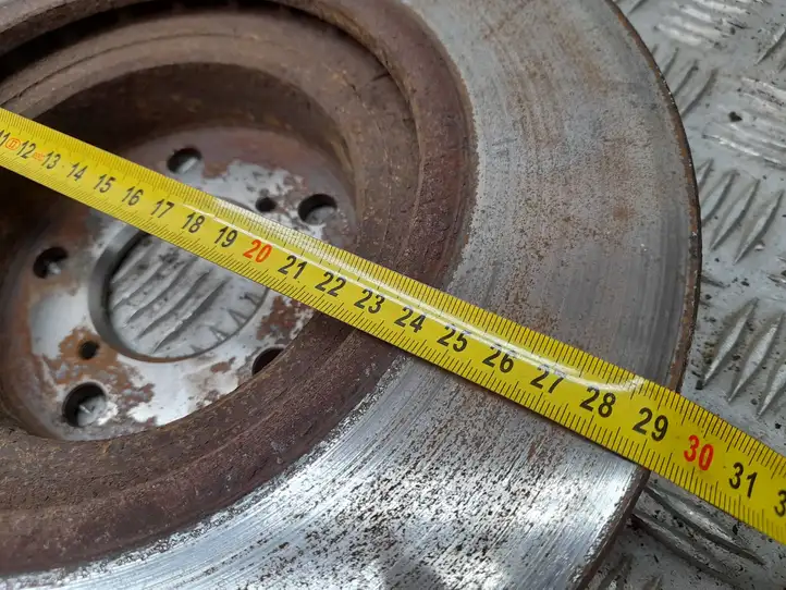 Subaru Outback (2009 - 2014) Тормозной диск передний — фото 6