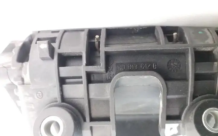 Volkswagen Caddy (2004 - 2010) 7H0843642B Внутренняя ручка раздвижной двери — фото 6