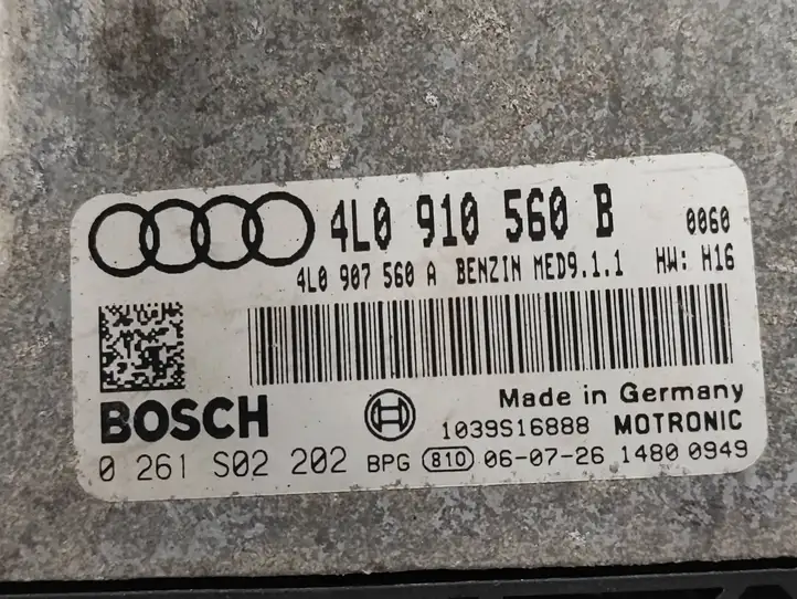 Audi Q7 4L (2005 - 2009) 4L0907560A Блок управления двигателем (ЭБУ) — фото 6