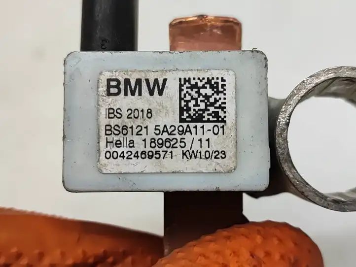 BMW i4 (2021 - ) 5A29A11 Минусовой провод аккумулятора — фото 4
