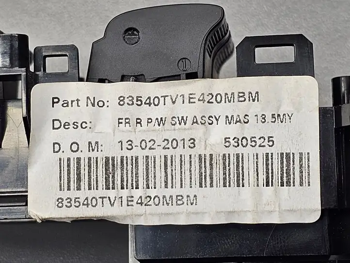 Honda Civic IX (2011 - 2017) 83540TV1E420MBM Блок кнопок стеклоподъемников — фото 7