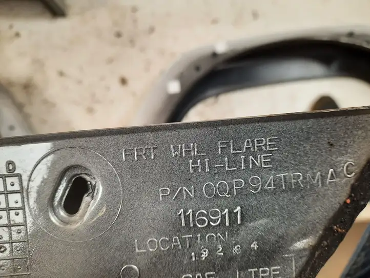 Jeep Wrangler (1996 - 2006) 0QP94TRMAC Накладка колесной арки — фото 5