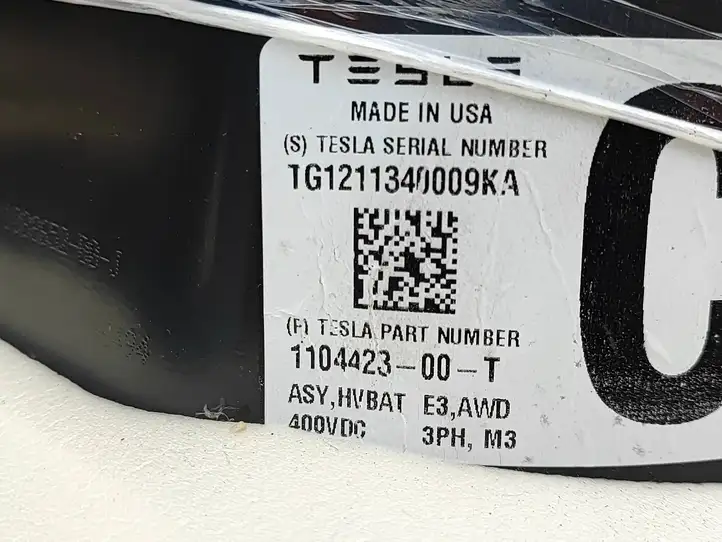 Tesla Model 3 (2017 - 2023) 110442300T Аккумулятор гибридного / электрического автомобиля — фото 13