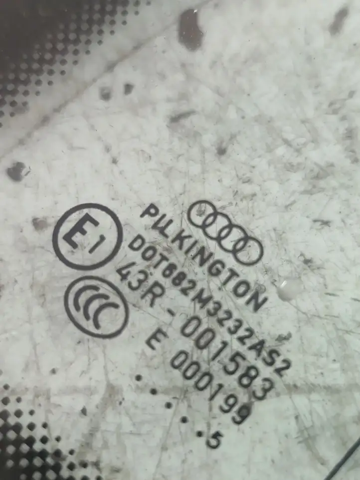 Audi A3/S3 8P (2004 - 2008) AS2 Заднее боковое стекло — фото 3