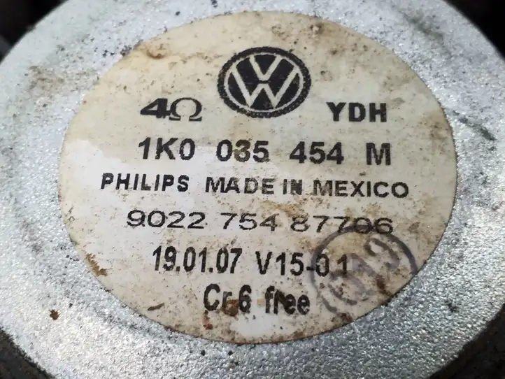 Volkswagen Golf V (2003 - 2009) 1K0035454M Динамики задних дверей — фото 3