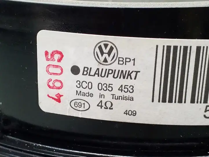 Volkswagen PASSAT B6 (2005 - 2010) 3C0035453 Динамики задних дверей — фото 4