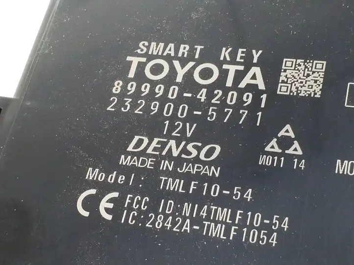 Toyota RAV 4 (XA40) (2012 - 2018) 8999042091 Блок бесключевого доступа — фото 2