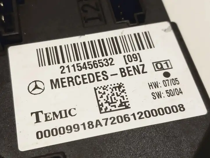 Mercedes-Benz E W211 (2002 - 2009) 2115456532 Модуль комфорта — фото 4