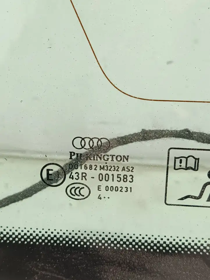 Audi A4 S4 B8 8K (2011 - 2015) AS2 Заднее боковое стекло — фото 2