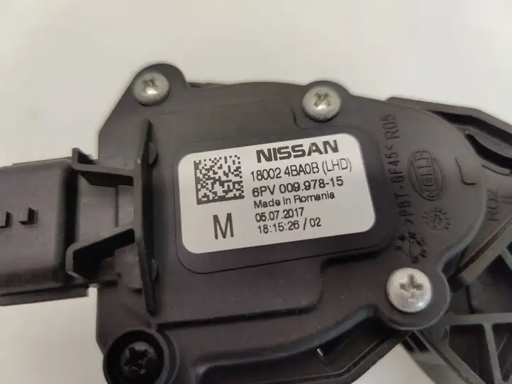 Nissan Qashqai (2013 - 2017) 180024BA0B Педаль акселератора — фото 5