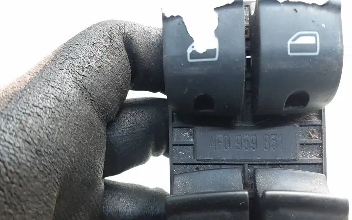 Audi A6 S6 C6 4F (2004 - 2008) 4F0959851 Кнопка стеклоподъемников — фото 5