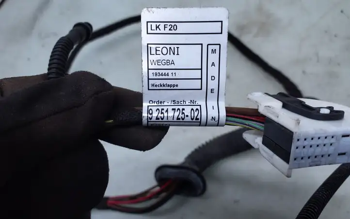 BMW 1 F20 F21 (2011 - 2019) 9251725 Жгут проводов крышки багажника — фото 4