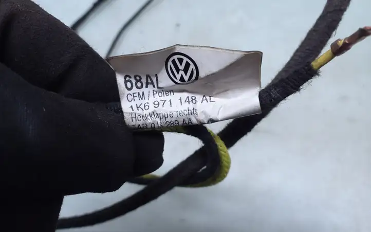 Volkswagen Golf V (2003 - 2009) 1K6971148AL Жгут проводов крышки багажника — фото 2