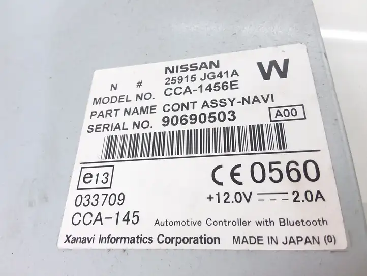 Nissan X-Trail T31 (2007 - 2014) 25915JG41A Bluetooth модуль — фото 3