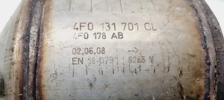 Audi A6 S6 C6 4F (2008 - 2011) 4F0131701CL Катализатор / DPF / FAP — фото 4