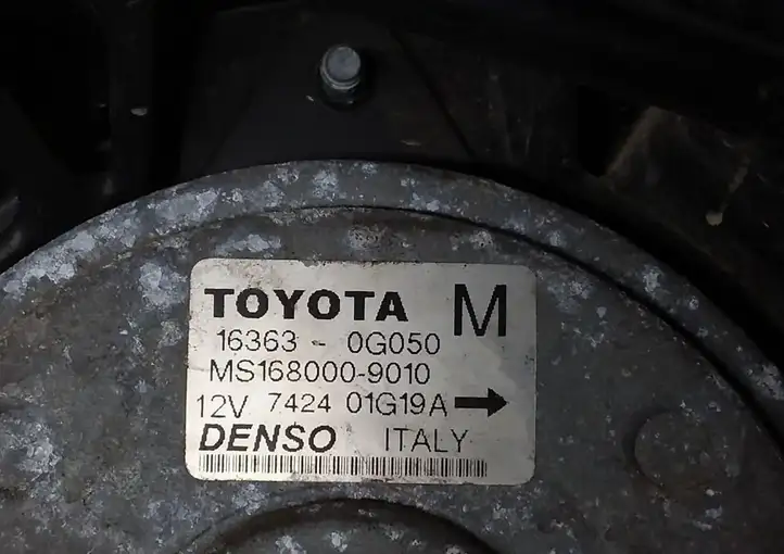 Toyota Avensis T250 (2003 - 2006) 16360G050 Комплект вентиляторов системы охлаждения — фото 8