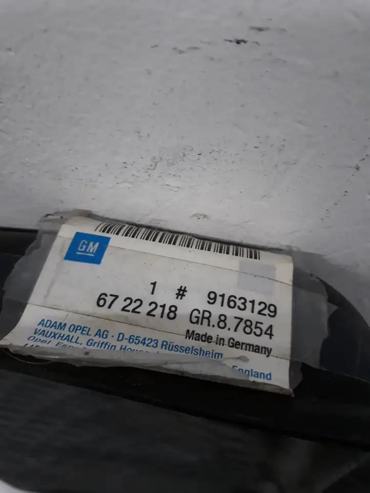 Opel Astra H (2004 - 2009) 9163129 Резиновый коврик багажника — фото 4