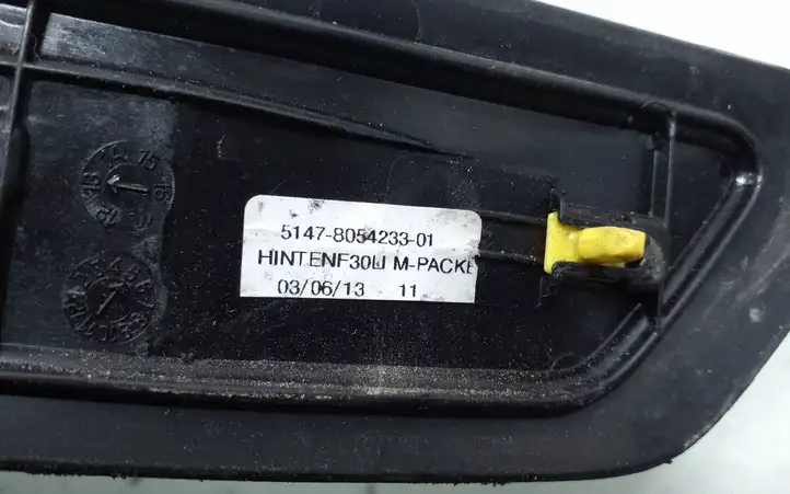 BMW 3 F30 F35 F31 (2012 - 2018) 8054233 Внутренняя отделка заднего порога — фото 2