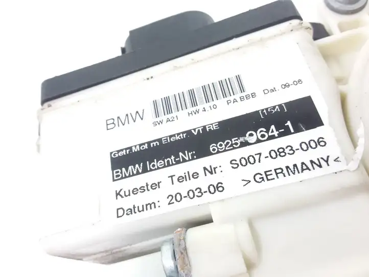 BMW X3 E83 (2003 - 2010) 6925964 Электростеклоподъемник передний (комплект) — фото 3