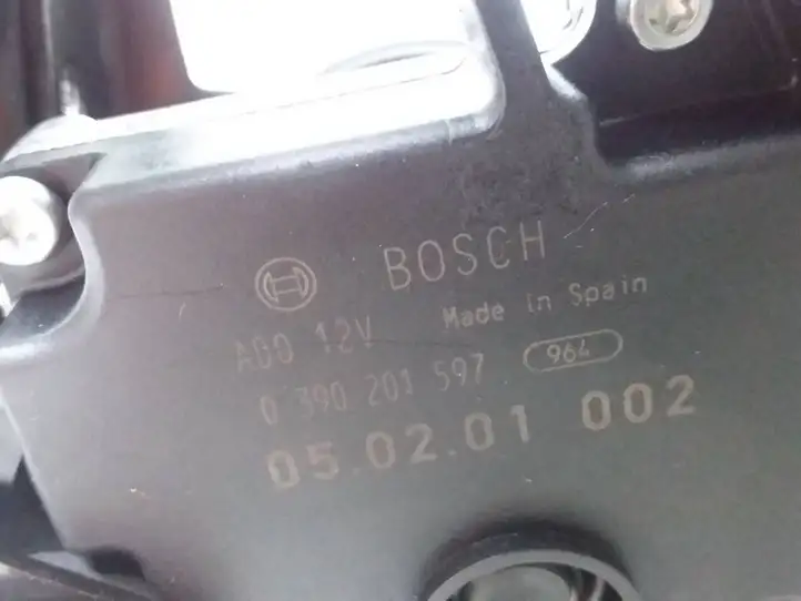 BMW 5 E60 E61 (2004 - 2010) 0390201597 Двигатель стеклоочистителя заднего стекла — фото 2