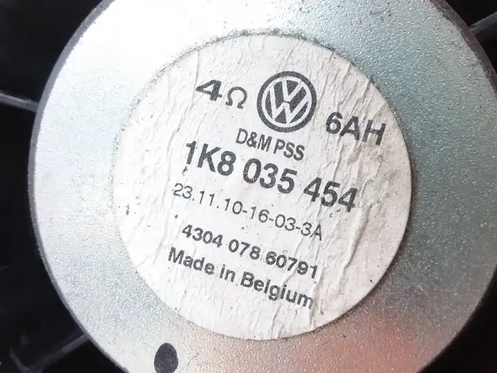 Volkswagen Golf VI (2009 - 2013) 1K8035454 Динамики передних дверей — фото 2
