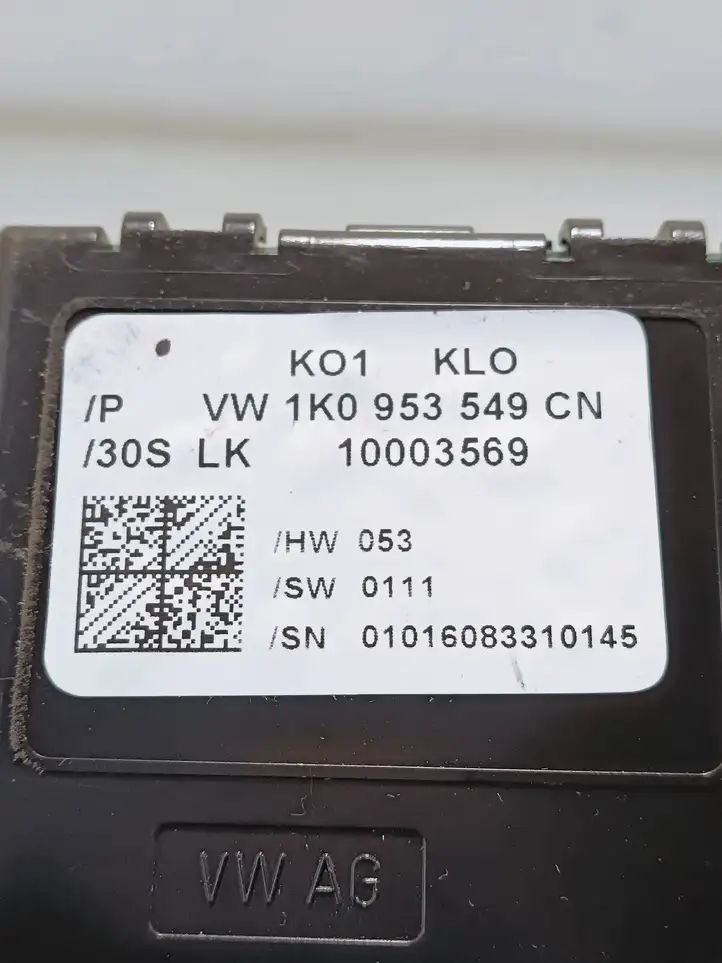 Skoda Octavia Mk2 (1Z) (2004 - 2013) 1K0953549CN Датчик угла поворота руля — фото 4