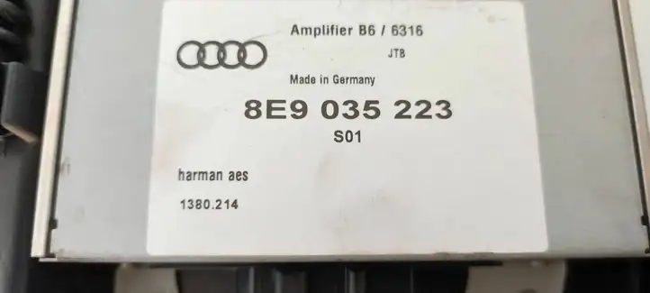Audi A4 S4 B6 8E 8H (2000 - 2006) 8E903538203S Комплект аудиосистемы — фото 10