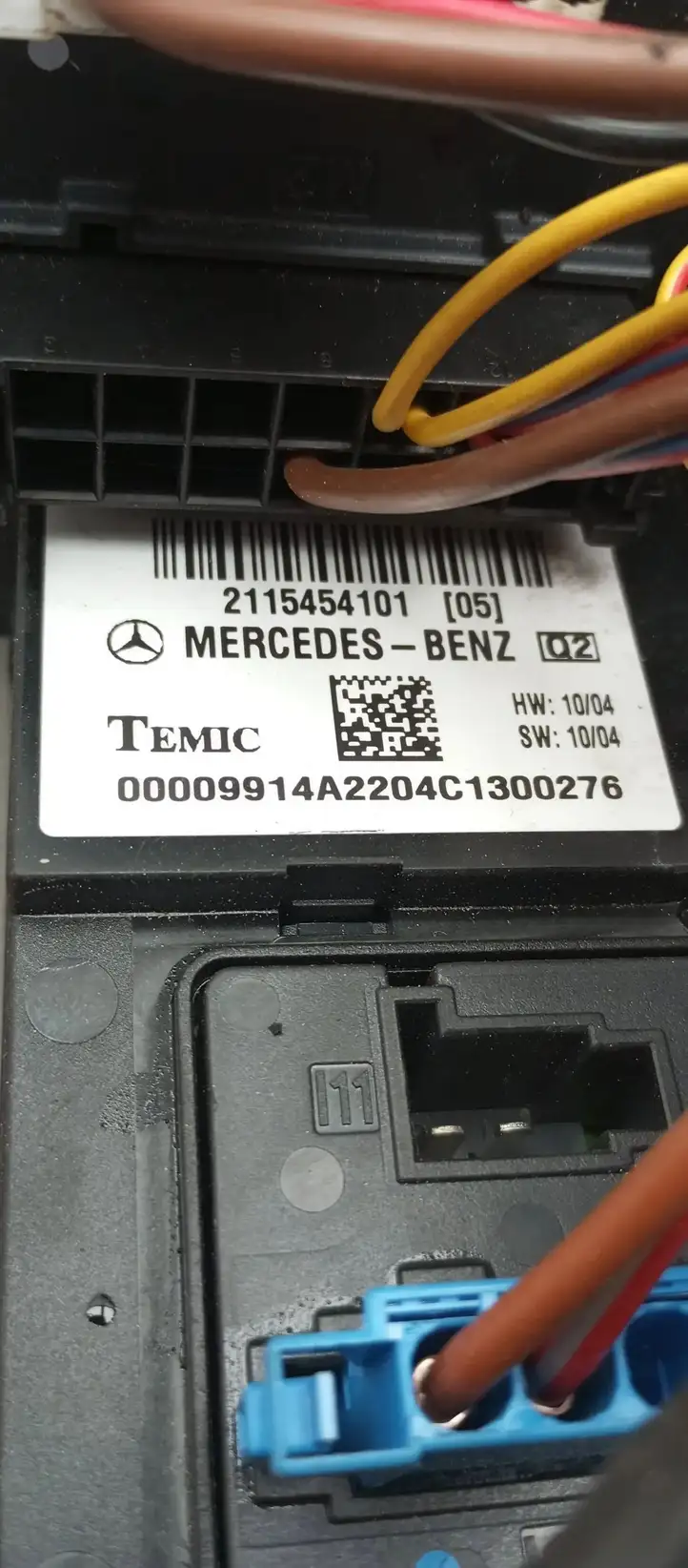 Mercedes-Benz E W211 (2002 - 2009) 2115454101 Блок предохранителей — фото 5