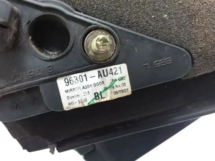 Nissan Primera (2001 - 2008) 96301AU421 Боковое зеркало с электроприводом — фото 7