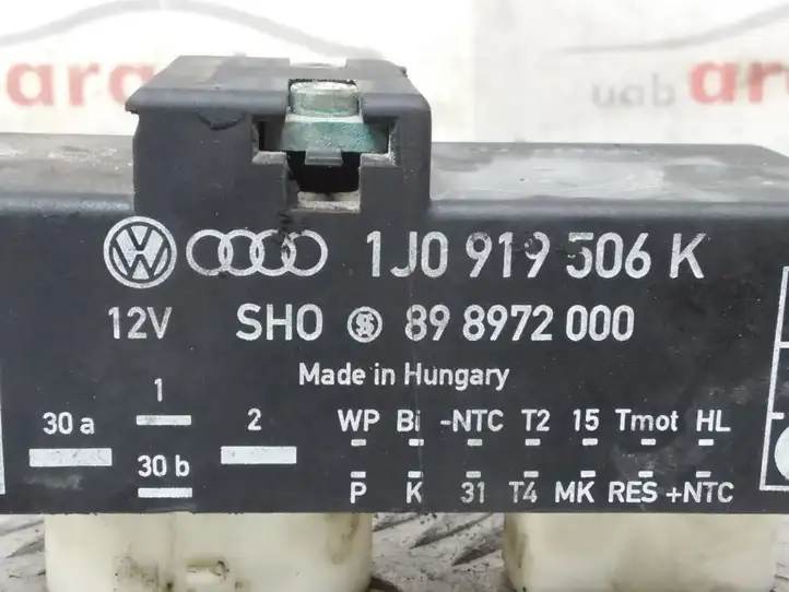 Volkswagen Golf IV (1998 - 2005) 1J0919506K Реле вентилятора охлаждения — фото 4