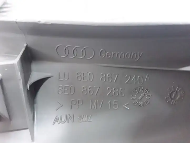 Audi A4 S4 B7 8E 8H (2004 - 2009) 8E0867240A Нижняя обшивка стойки B — фото 3