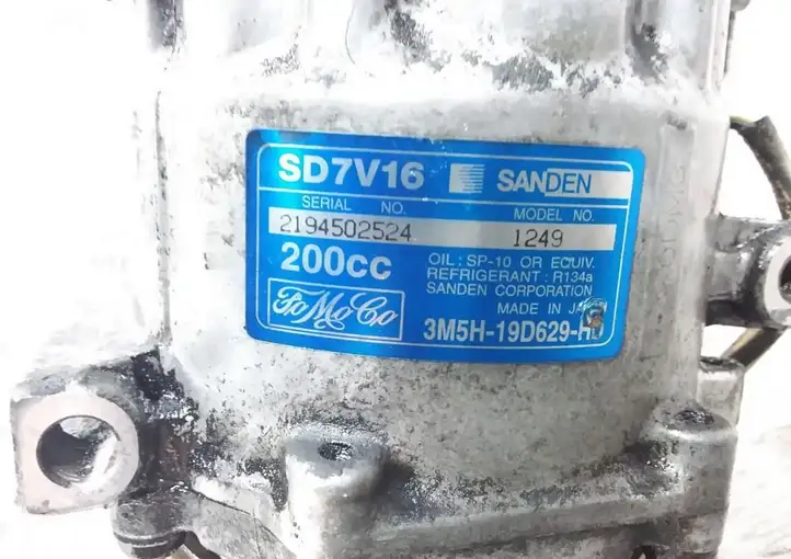 Volvo S40 (2004 - 2007) 3M5H19D629HD Компрессор (насос) кондиционера воздуха — фото 4
