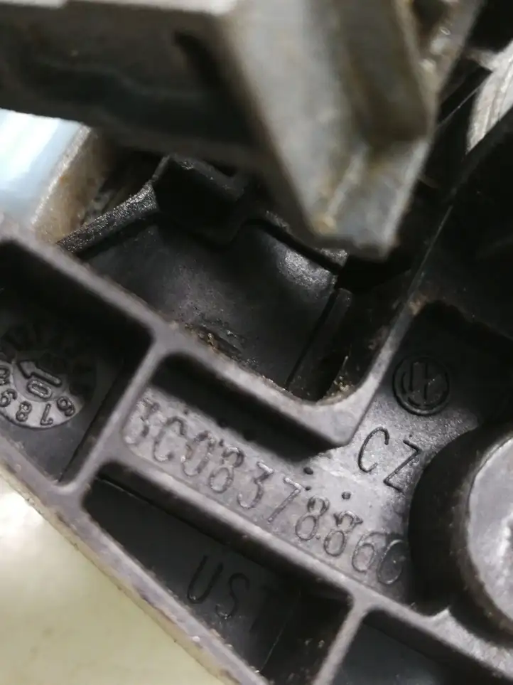 Volkswagen PASSAT B6 (2005 - 2010) 3C0837886G Наружная ручка задней двери — фото 3