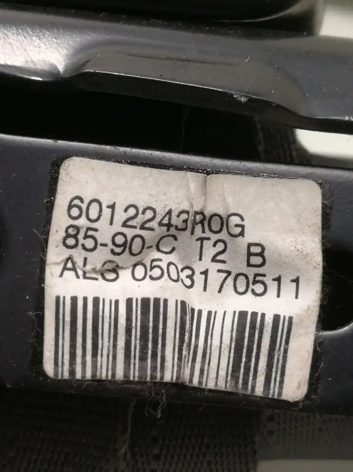 Volvo V50 (2004 - 2008) 6012243R Передний ремень безопасности — фото 4